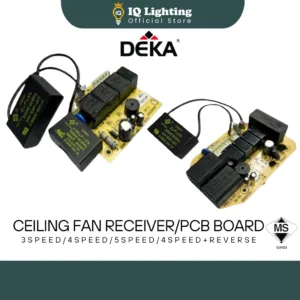 Deka Ceiling Fan Remote Control/ PCB Board Receiver 3speed/PCB Board Receiver 4speed