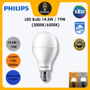 PHILIPS LED Bulb High Lumen ( 14.5W / 19W 3000K/6500K ) Mentol Energy Saving Lighting Table Lamp Home Ceiling Light