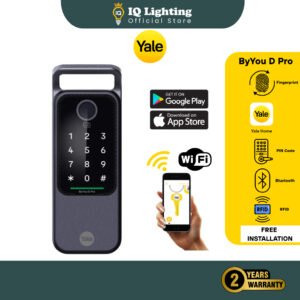 🔥NEW🔥Yale ByYou D Pro Deadbolt Smart Digital Lock Doorlock Password Fingerprint KeyCard Smart App Kunci PintuPintar 智能门锁
