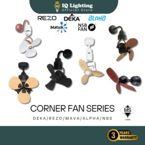 DEKA MS160 / FIERO TINY / REZO ELISE / NSB JUMBO / ALPHA KONA / MAVA Designer Remote Control Wall Fan / Kipas Dinding / 小型风扇