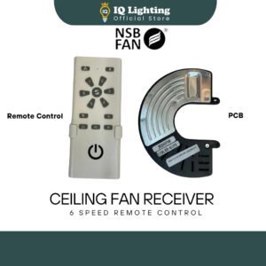 NSB VEERA 42”/56” Ceiling Fan PCB BOARD RECEIVER / REMOTE CONTROL