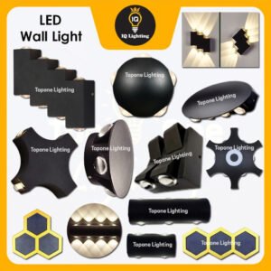 LED Outdoor Wall Light Weatherproof Up Down Wall Light Garden Lamp LED Warmwhite IP65 3W 6W (QUALITY OUTDOOR INDOOR)
