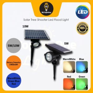 [ 2 Years Warranty ] Garden Solar Spike 5W / 10W LED Landscape Garden Yard Path Lawn Solar Outdoor Grounding Light