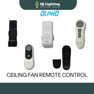 Alpha Ceiling Fan Original Remote Control / Alpha Alkova Remote Control / Alpha Vannus Remote Control / Alpha CosaRemote