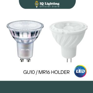 GU10 MR16 GU5.3 G4 Holder Wire Connector Halogen Lamp LED Bulbs Holder Base Socket for Spotlight Eyeball